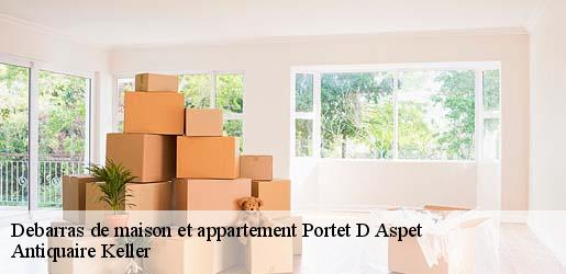 Debarras de maison et appartement  portet-d-aspet-31160 Antiquaire Keller