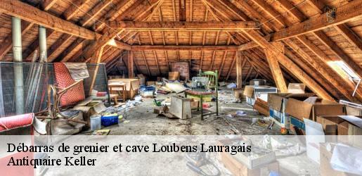 Débarras de grenier et cave  loubens-lauragais-31460 Antiquaire Keller