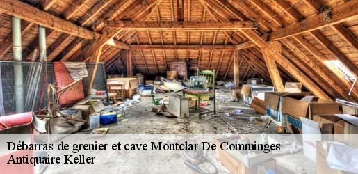 Débarras de grenier et cave  montclar-de-comminges-31220 Antiquaire Keller