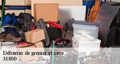 Débarras de grenier et cave  31800