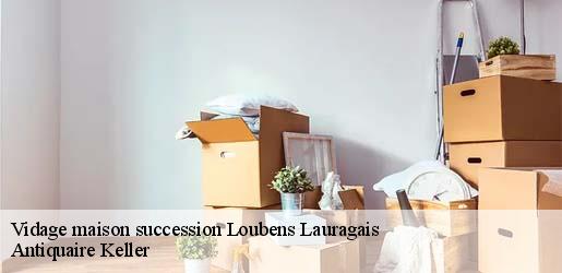Vidage maison succession  loubens-lauragais-31460 Antiquaire Keller